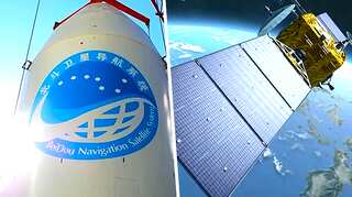 Watch: China launches two satellites for navigation in belt and road project