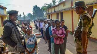 Chhattisgarh elections: 25 per cent voting recorded till 12.30 pm amid heavy security