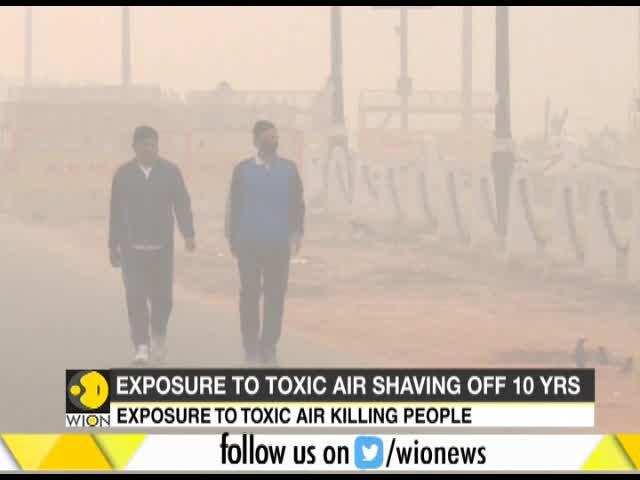 Delhi's air quality reduces life expectancy by 10 years