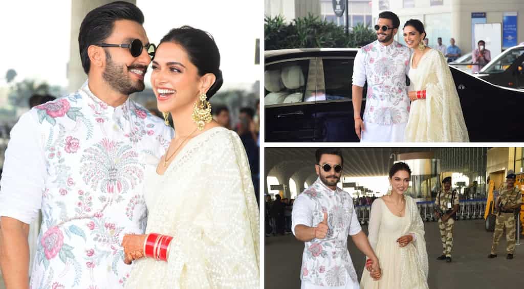 Deepika-Ranveer are all smiles as they leave for wedding reception in Bengaluru