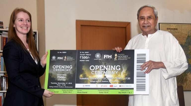 Hockey World Cup: Odisha CM buys opening event ticket, shares photo on Twitter Hockey World Cup: Odisha CM buys opening event ticket, shares photo on Twitter