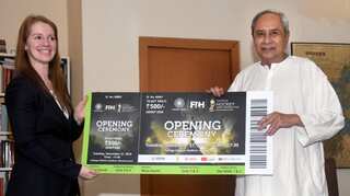 Hockey World Cup: Odisha CM buys opening event ticket, shares photo on Twitter