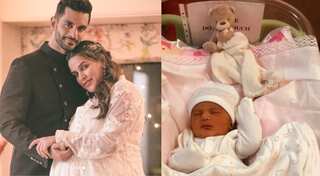 Here is the first photo of Neha Dhupia and Angad Bedi's daughter, Mehr