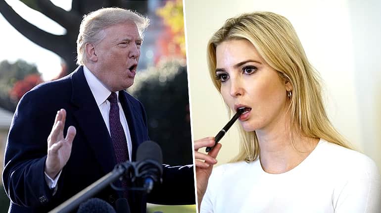 Watch: Ivanka using private emails for government work is fake news, says Trump