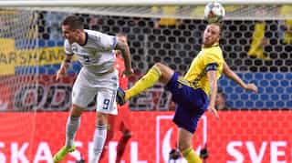 Sweden claim Nations League promotion with 2-0 win over Russia
