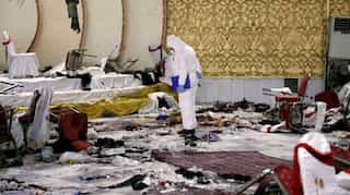 Afghans try to identify group behind attack on clerics, toll climbs to 55