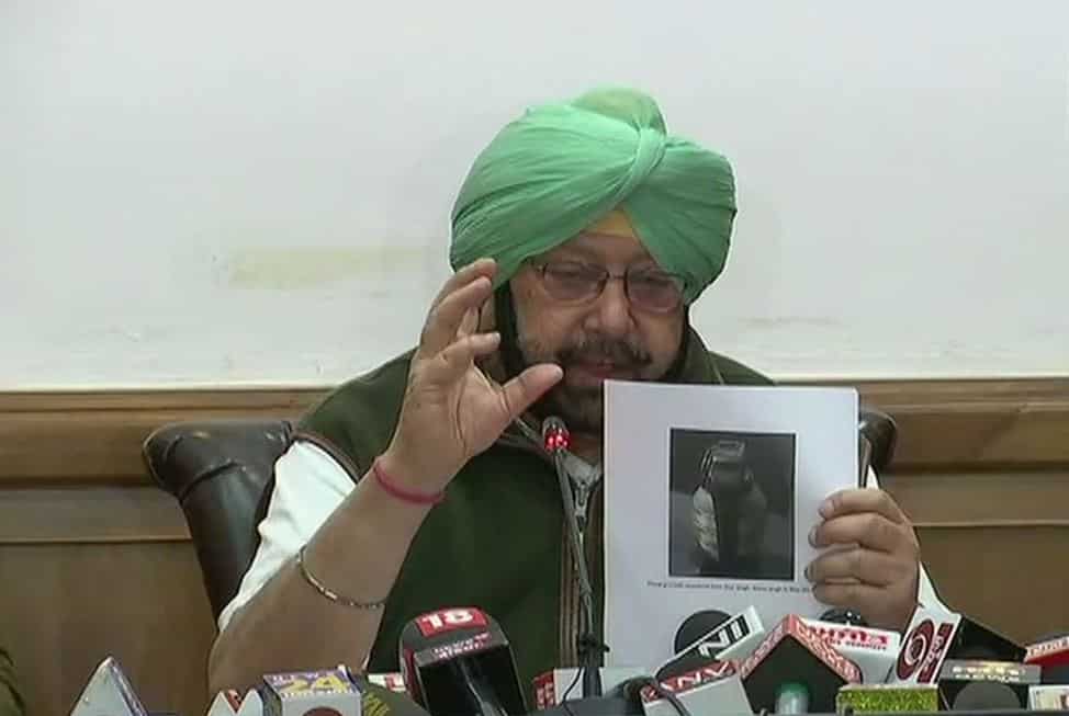 ISI masterminded Amritsar attack, grenade made in Pakistan: Punjab CM Amarinder Singh