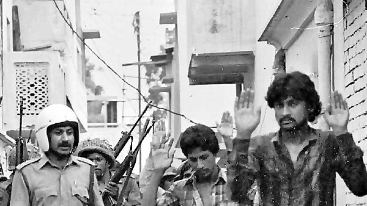 Hashimpura massacre: 4 ex-PAC personnel surrender before Delhi court Hashimpura massacre: 4 ex-PAC personnel surrender before Delhi court