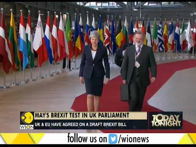EU-Brexit draft deal: May needs support of 320 MPs