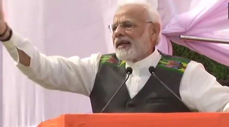 Congress leaders insulted traditional attire of northeast, says PM Modi in Mizoram poll rally