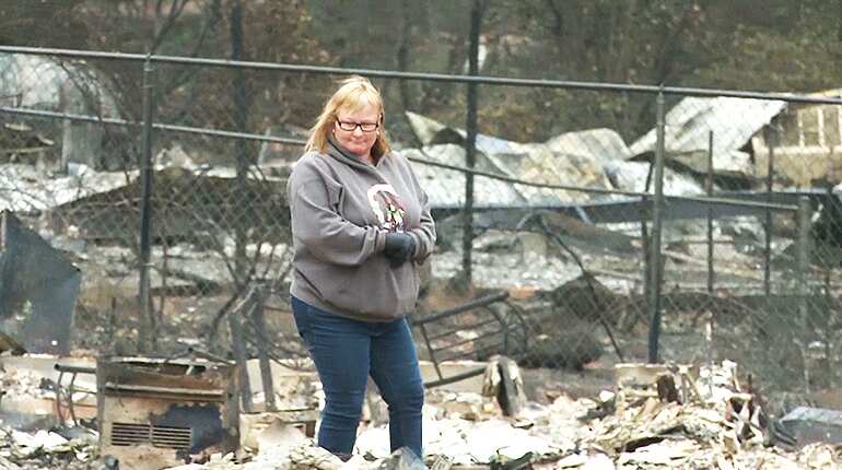 Watch: Residents in California return after wildfire havoc; several still missing
