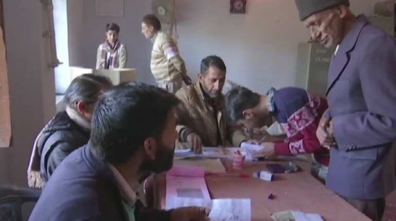 Third phase of panchayat polls underway in Jammu and Kashmir