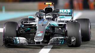 Valtteri Bottas puts Mercedes on top in Abu Dhabi practice