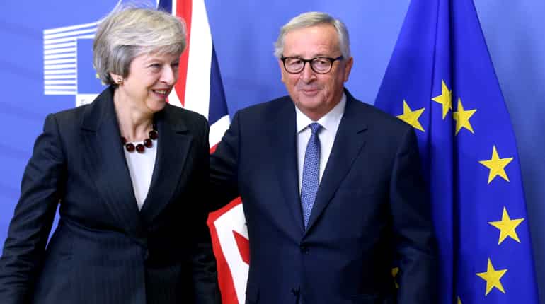 Spain bars May's way to Brussels Brexit deal