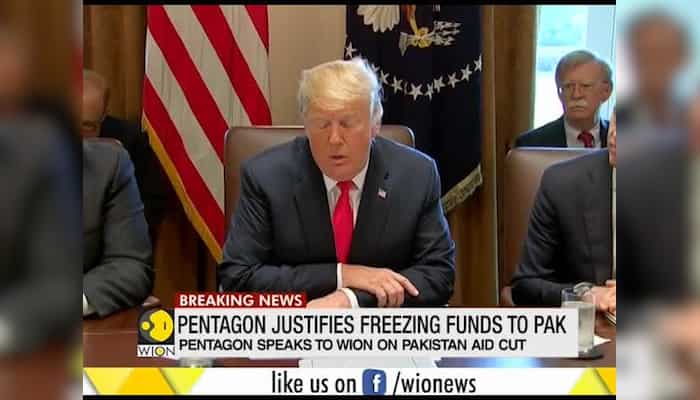 Breaking News: Pentagon Justifies freezing funds to Pakistan