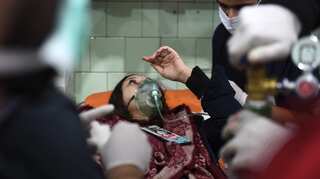 Around 100 Syrians struggle to breathe after 'toxic' attack