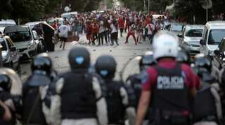 Riots break out in Argentina after Boca Juniors bus is attacked