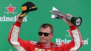 Kimi Raikkonen retires from final race for Ferrari