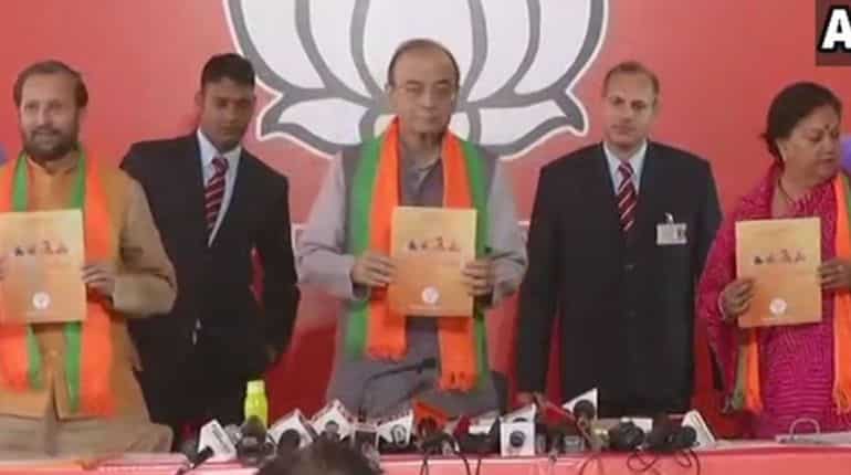 Rajasthan polls: BJP releases manifesto, promises 50 lakh jobs in private sector