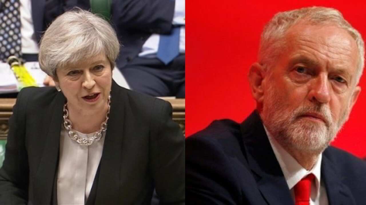 UK PM Theresa May, opposition leader Jeremy Corbyn agree to TV debate over Brexit