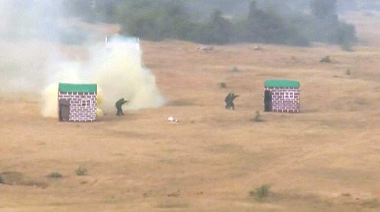 Watch: India, Russia conduct joint military exercise in Uttar Pradesh Watch: India, Russia conduct joint military exercise in Uttar Pradesh