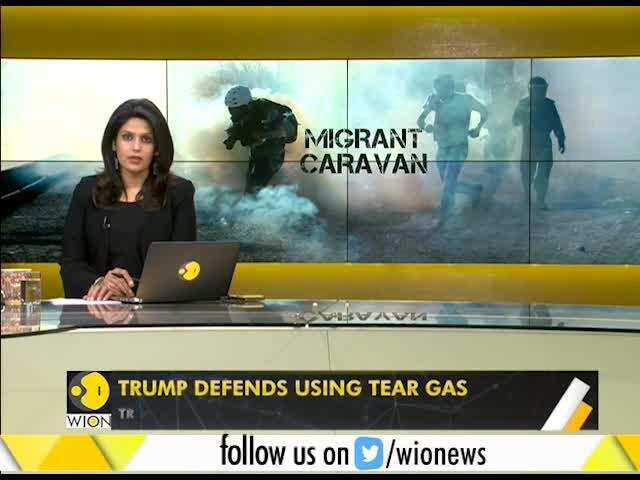 WION Gravitas: Donald Trump defends using tear gas on migrants