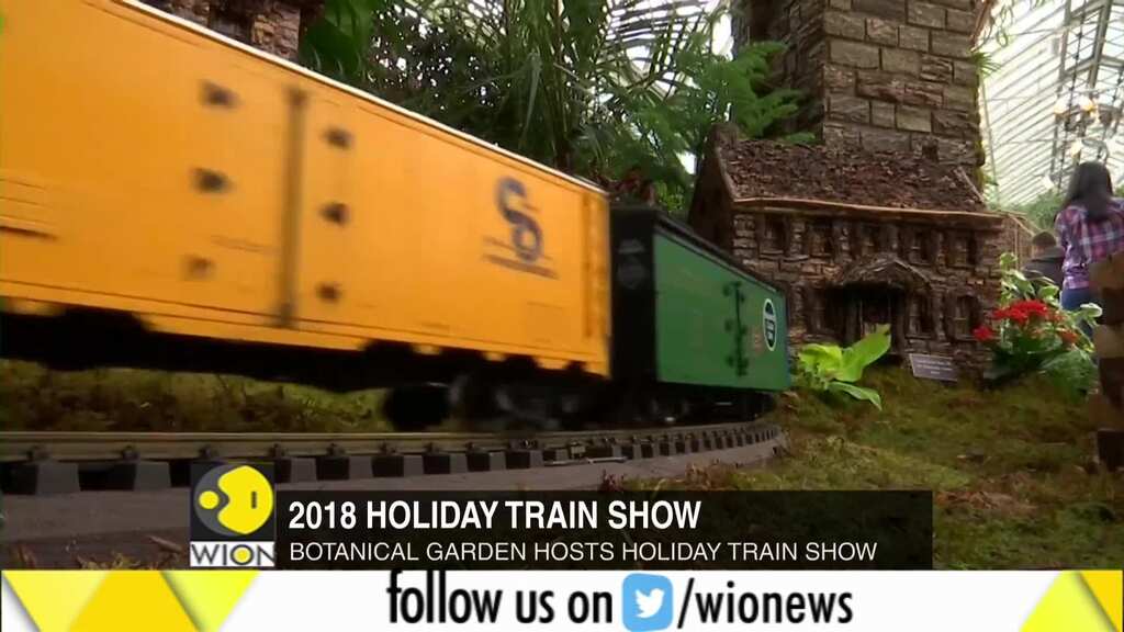 Botanical Garden Hosts Holiday Train Show