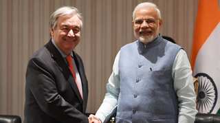 My 'strong commitment' to climate action rooted in Vedas, Modi tells UN chief