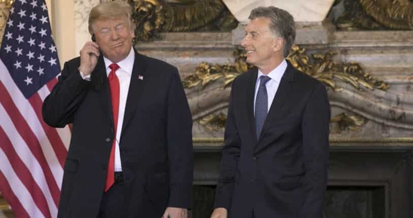 G20: Trump meets Argentine President Mauricio Macri; discuss trade, military ties G20: Trump meets Argentine President Mauricio Macri; discuss trade, military ties