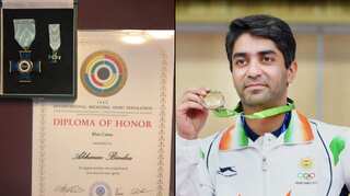 Abhinav Bindra feels 'extremely humbled' after receiving highest shooting honour