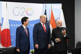 G20 Summit: Modi calls Japan-US-India partnership 'JAI' in first trilateral meet