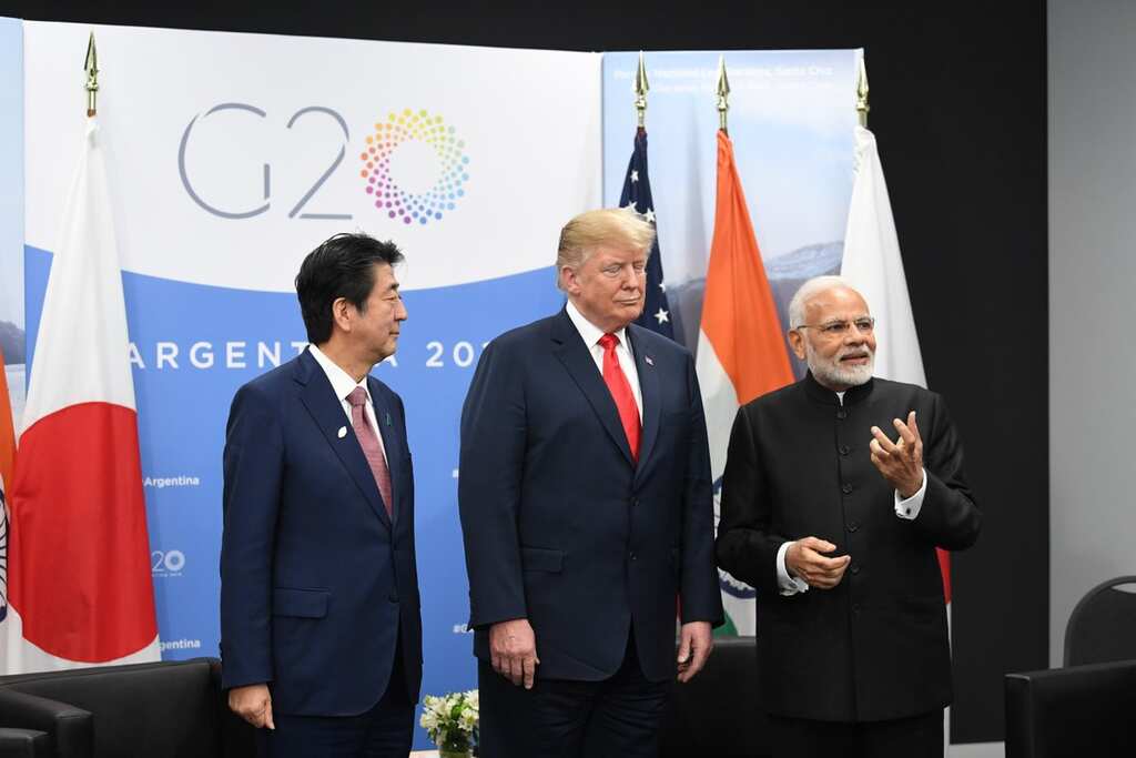 G20 Summit: Modi calls Japan-US-India partnership 'JAI' in first trilateral meet