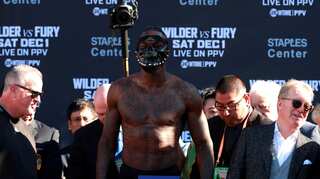 Deontay Wilder predicts he will make quick work of Fury
