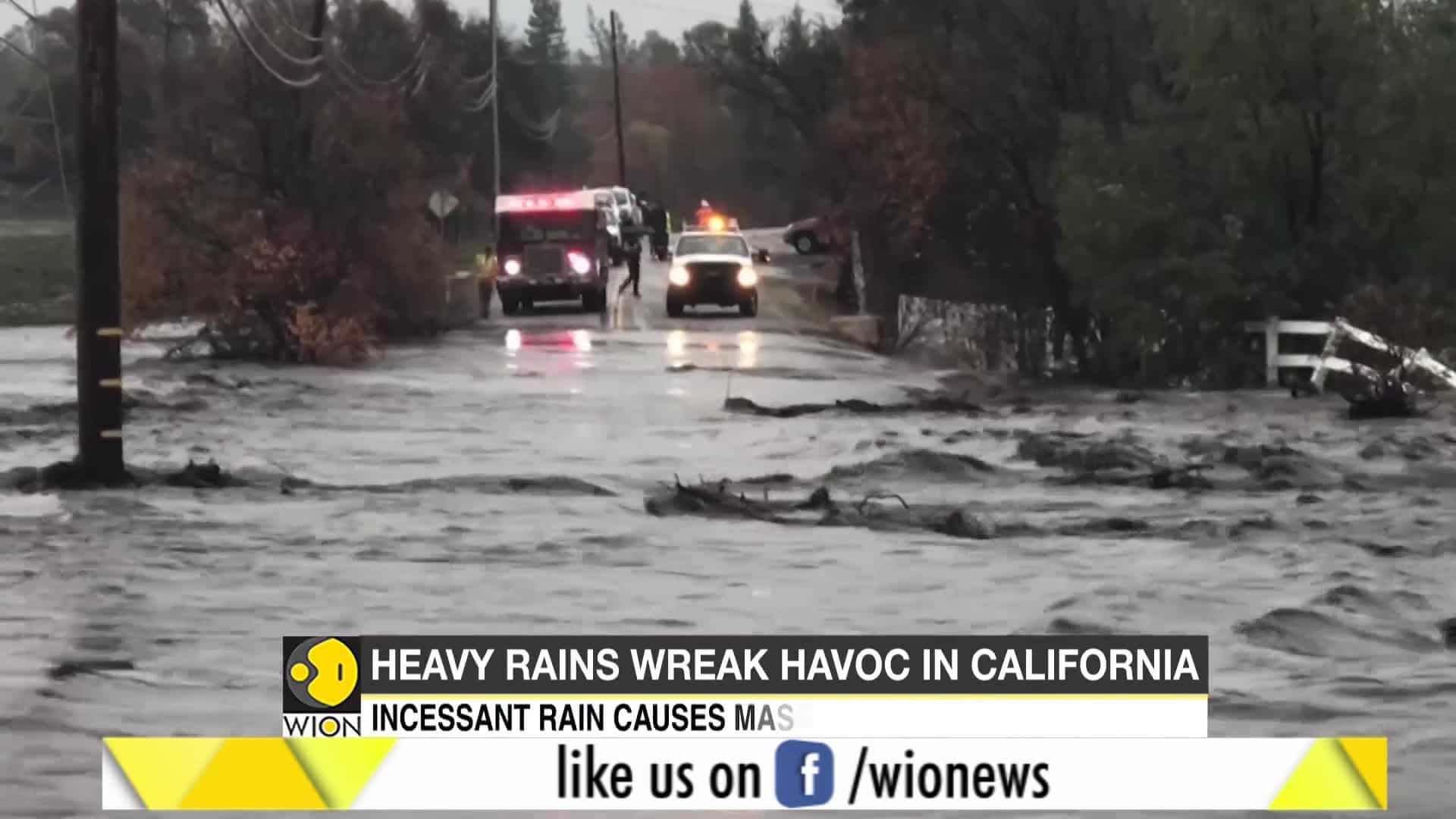 Heavy rains wreak havoc in California World News