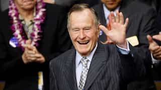 Tributes pour in for former US president George HW Bush