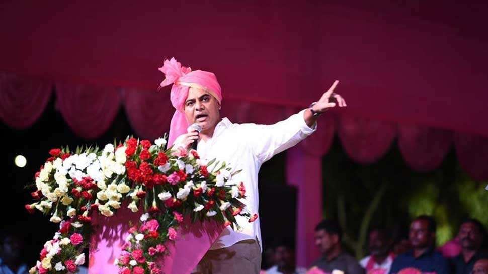 Telangana Minister KT Rao increased his assets by 424%: Congress