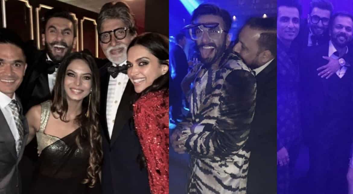 Inside Deepika-Ranveer wedding reception: Amitabh Bachchan, SRK own the dance floor
