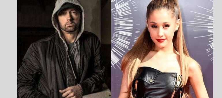 Eminem raps about Manchester bombing at Ariana Grande concert Eminem raps about Manchester bombing at Ariana Grande concert