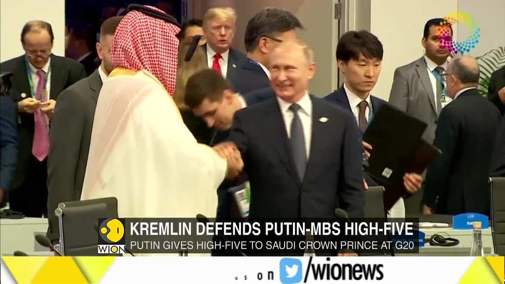 Kremlin defends Putin-Saudi Crown prince high-five