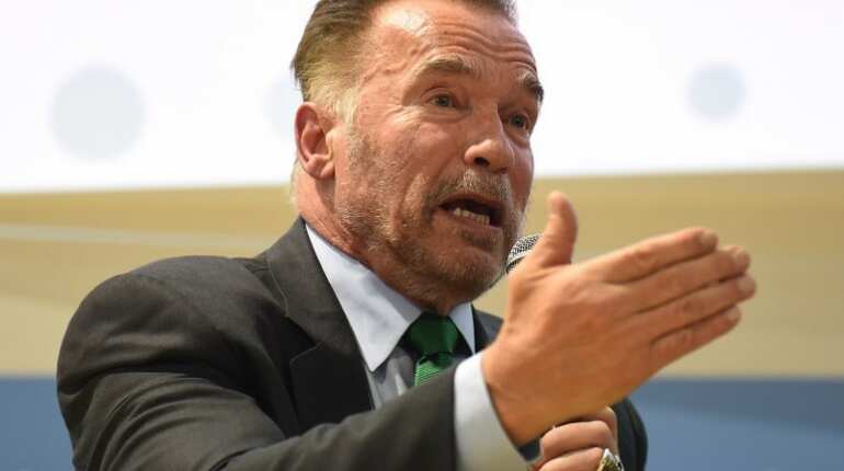 Arnold Schwarzenegger addresses anti-semites in new speech: It's the path of the weak Arnold Schwarzenegger addresses anti-semites in new speech: It's the path of the weak