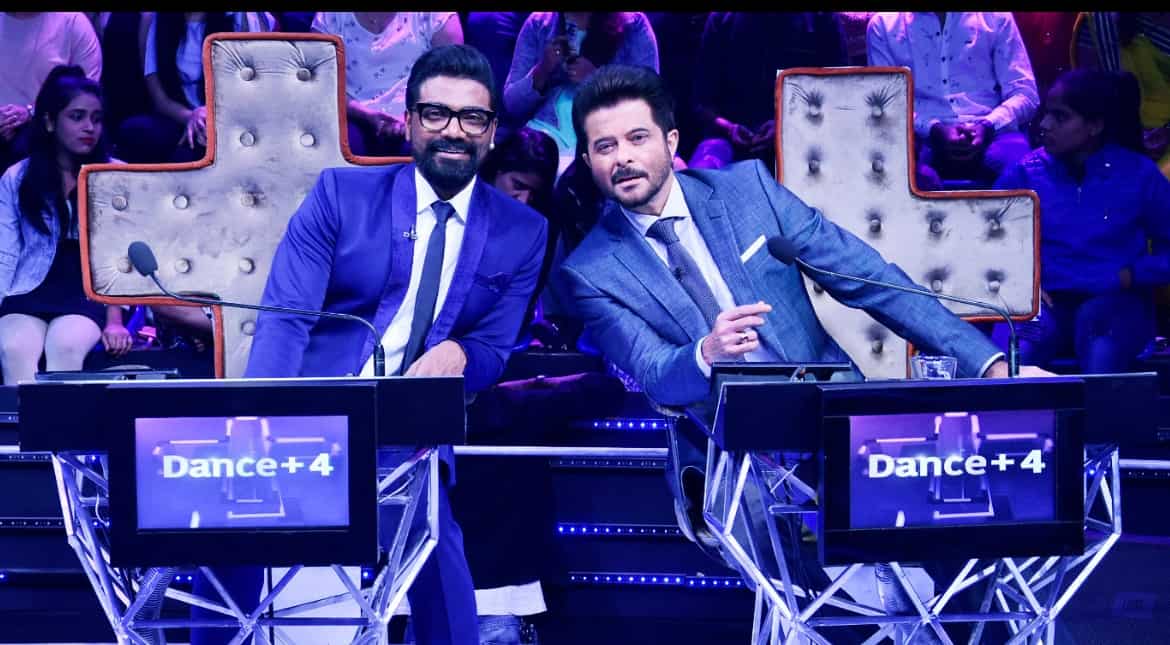 Remo D' Souza with Anil Kapoor