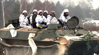 Watch: Ukraine conducts military drill as Russia partially reopens Azov Sea ports