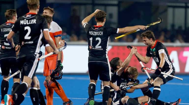 Hockey World Cup: Germany score three late goals to beat Netherlands 4-1 Hockey World Cup: Germany score three late goals to beat Netherlands 4-1