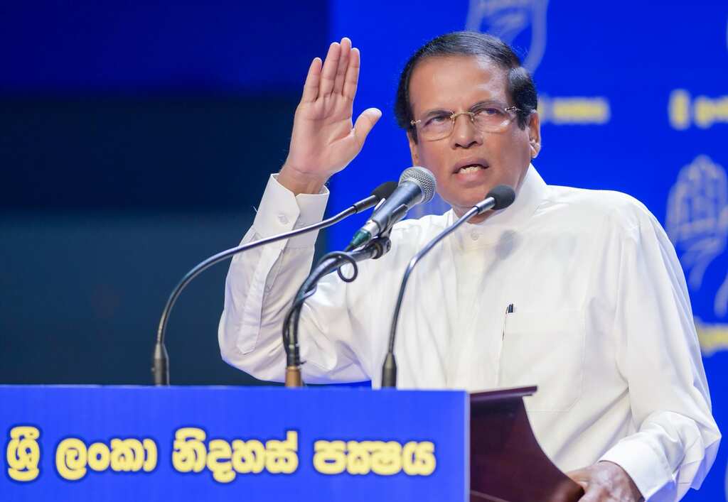 Sri Lanka President Sirisena bans National Thowheeth Jama'ath, two other Islamist extremist organisations