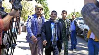 Yemen government, rebels lash out as peace talks set to open