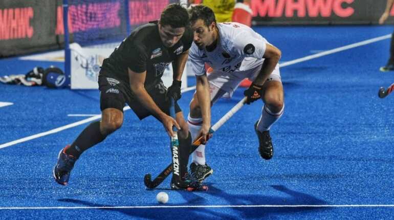 Hockey World Cup 2018: New Zealand hold Spain to 2-2 draw, qualify for cross-overs