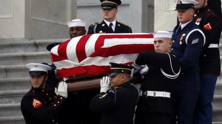 George HW Bush, president and servant-statesman, is laid to rest