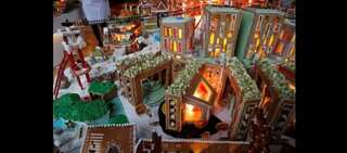 Architects build gingerbread city to whet appetite for design
