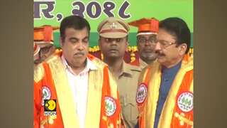 Watch: Nitin Gadkari faints on stage in Maharashtra, attributes it to low oxygen