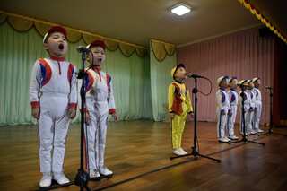 Lyrics of loyalty for North Korea's children